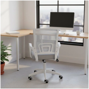 Ergonomisks grozāmais biroja krēsls jauniešiem, re