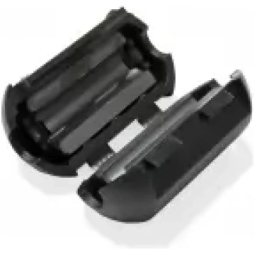 EMI filtering ferrite core with clip for 3.5-4.5 m