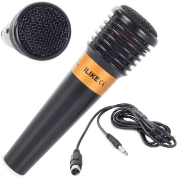 Profesionāls dinamiskais vadu mikrofons karaoke Na