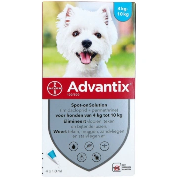 Advantix 100 mg Šķīdums - Blusu Invāzijas Profilak