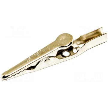 Crocodile clip | 10A | Grip capac: max.7.9mm | Ove