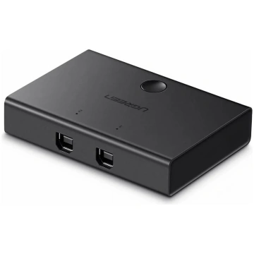 UGREEN US158 USB Switch, 2 x USB-B, Black