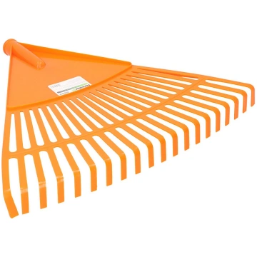 Grābeklis vēdekļveida oranžs, plastmasas, 450mm, b