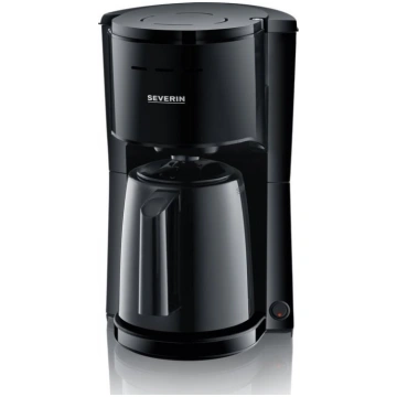 Severin KA 9307 black Filter Coffee Maker with 2 J