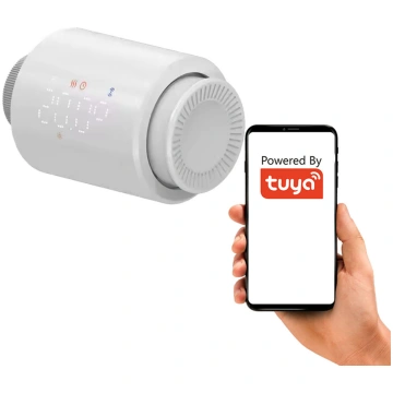 GTZ02 ZigBee TUYA termostatiskā galva radiatoram