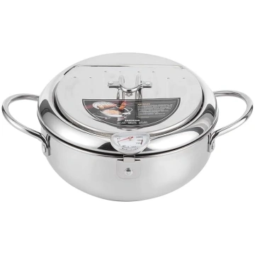 Japāņu tempura cepamais katls, 24 cm profesionāla 