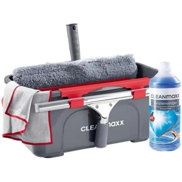 CLEANmaxx profesionāls logu tīrīšanas līdzekļu kom