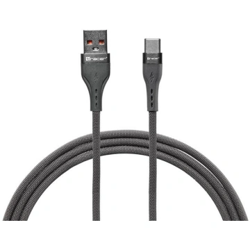 Tracer 47487 USB A - Type C M/M 1m Cable Grey