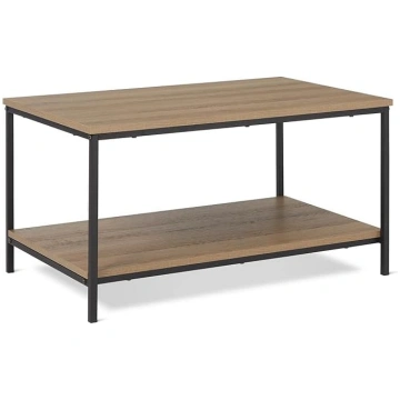 Amazon Basics Rectangular Coffee Table with Lower 