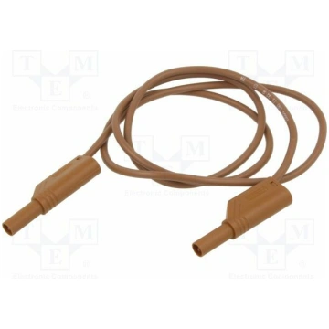 Test lead; 32A; banana plug with axial socket 4mm,
