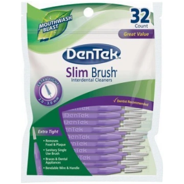 Starpzobu birstītes Dentek SLIM BRUSH (N32)