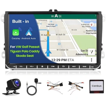 Inefala Auto radio VW Golf 5 6 Passat Tiguan Polo 
