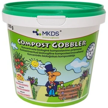 COMPOST GOBBLER ir mikroorganismu kopums 500 gr MK