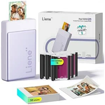 Liene Pearl N200 Pro portatīvais mini fotoprinteri