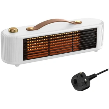 Mazs elektriskais galda sildītājs, 800 W ātri sild
