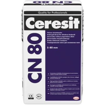 Ceresit CN 80 ātri sacietējoša java grīdām, 5–80 m