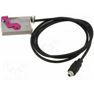 Aux adapter; Jack 3.5mm socket,RNS-E 32pin; Audi,L