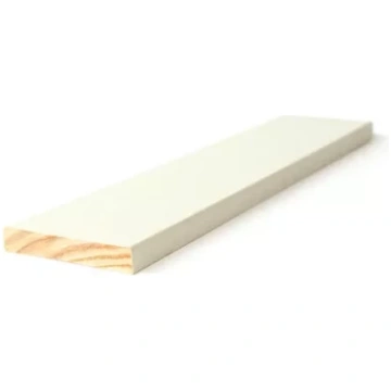 Aploda masīvkoka krāsota Balta S0500-N 12x69x2200