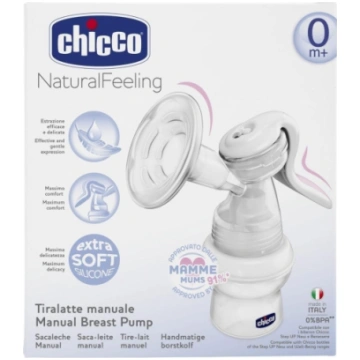 Chicco Manuālais piena pumpis Natural Feeling 0057