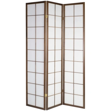 Folding screen ORIENTAL walnut