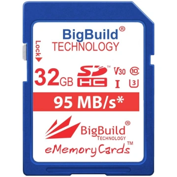 32 GB UHS-I U3 95 MB/s atmiņas karte kamerām Canon