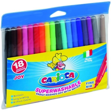 Herlitz Flomāsteri 18 krāsu Carioca Joy