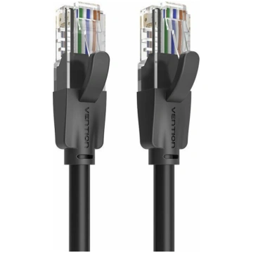 PATCH CABLE CAT.6 UTP/3M BLACK IBEBI VENTION | IBE