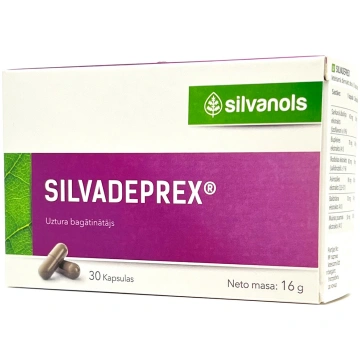 Silvanols SILVADEPREX kapsulas N30