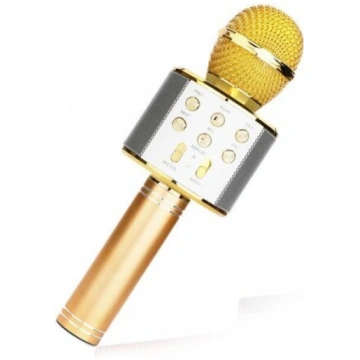 Jautrs karaoke bluetooth mikrofons ar korpusu - ze