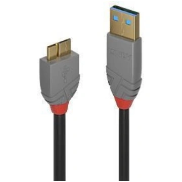 CABLE USB3.2 A TO MICRO-B 3M/ANTHRA 36768 LINDY 36