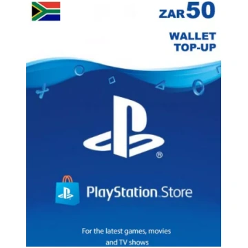 Dienvidāfrika PSN 50 ZAR Dāvanu Karte Sony