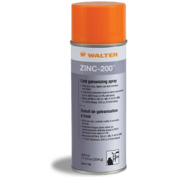 Walter 53-H 152, ZINC-200 Cold/Dull Galvanizing Sp