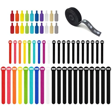 Wrap-It Storage Cable Management Value Pack - 40 p
