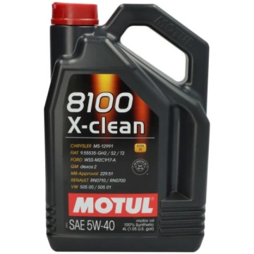 5W40 8100 X-CLEAN C3 4L 17700 MOTUL