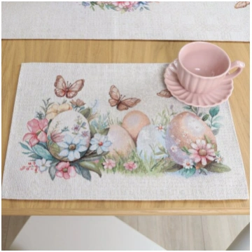 Textile Idea taisnstūrveida Lieldienu galda salvet