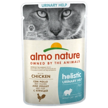Almo Nature HOLISTIC URINARY HELP ar vistu, 70gx6 