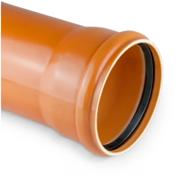 PVC caurule 110x3,2mmx1m SOLID SN8