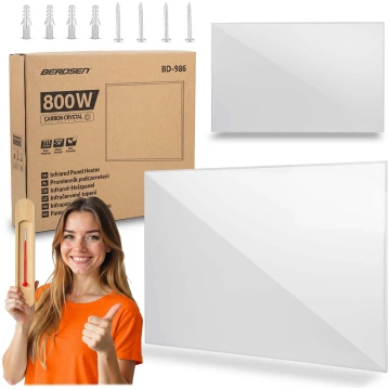Infrasarkanais sildītājs 800 W Berdsen BD-986 ener