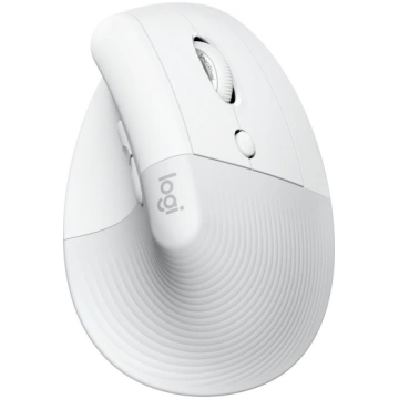 LOGITECH USB Optical Mouse, Vertical/White, 910-00