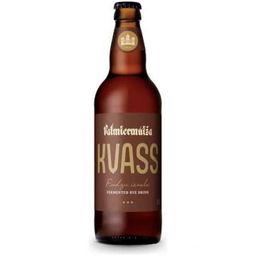 Kvass VALMIERMUIŽAS, stiklā, 0.5l (DEP) Valmiermui