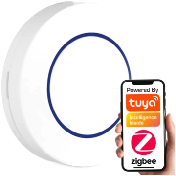 Viedā tālvadības pults (1 poga, 3 darbības) ZigBee