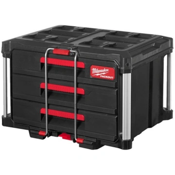 Packout instrumentu kaste ar 3 atvilknēm Milwaukee