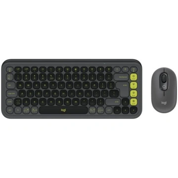 KEYBOARD +MOUSE COMBO POP ICON/GR/GREEN 920-013140