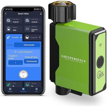 Bluetooth viedais dārza apūdeņošanas taimeris ar i