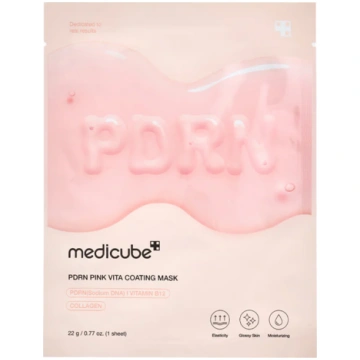 Medicube PDRN Pink Vita Coating sejas maska ādas m
