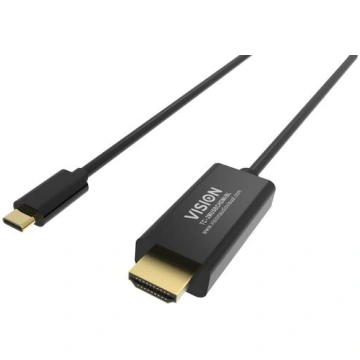 Vision TC-2MUSBCHDMI-BL 2m USB Type-C HDMI Type A 