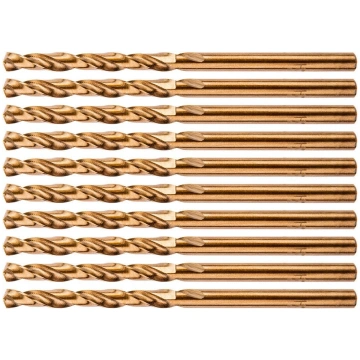 Wiertlo Neo Wiertla do metalu HSS-Co 4.0 mm 10 szt