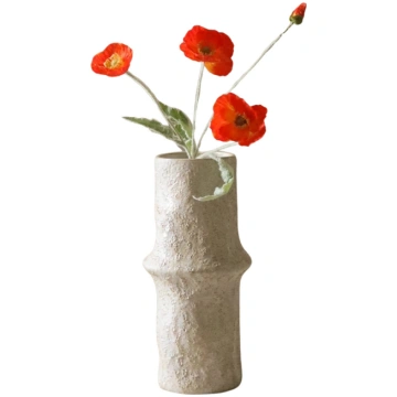 Mākslīgais zieds Botane magone, 56 cm, dzeltens