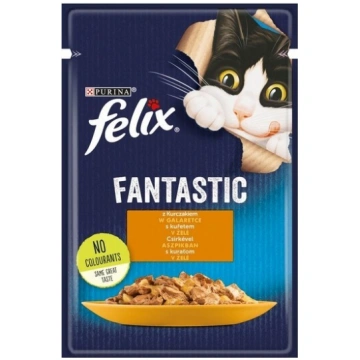 Purina Nestle FELIX Fantastic with chicken in jell