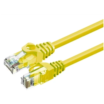 ZOY Ethernet tīkla kabelis, Cat. 6 UTP CCA, dzelte